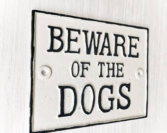 etsy beware of dog sign