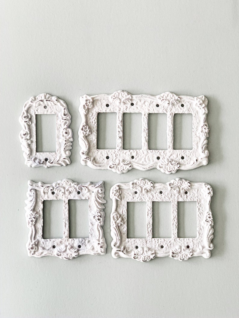 Light Switch Cover Triple Rocker Switch Plate Rocker Switch Etsy