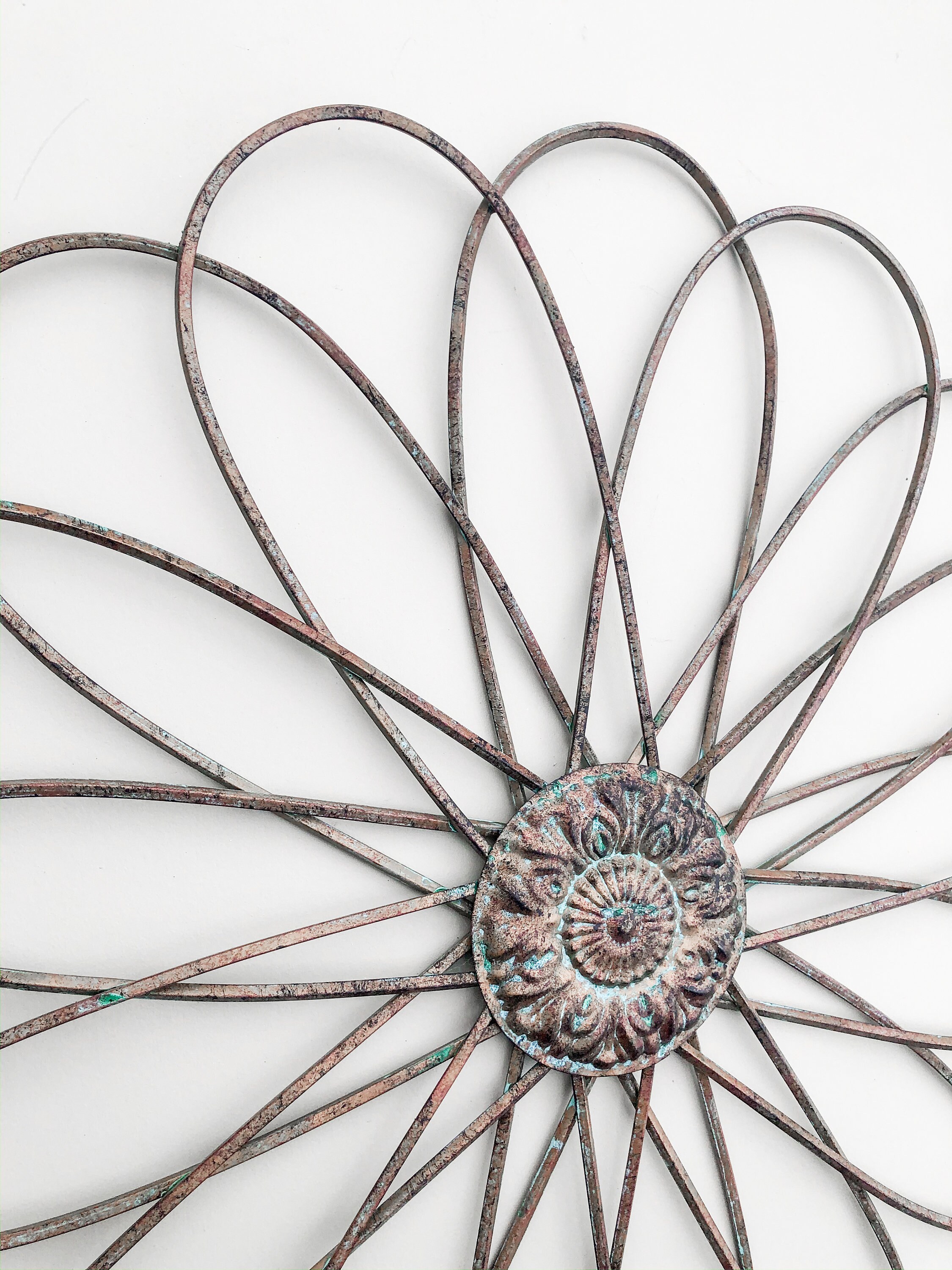 29 Large Floral Metal Wall Art Metal Wall Decor Metal Etsy