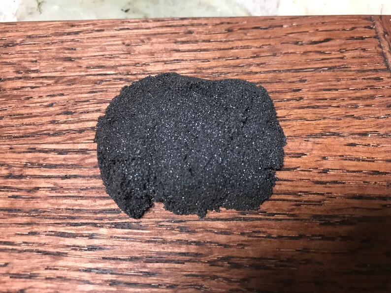 black kinetic sand