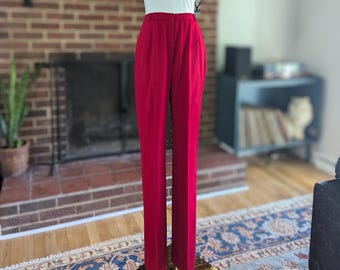 パンツ 70s~80s Vintage nep stripe wool slacks Vintage 1970s Striped Wool Pant 8 - Etsy