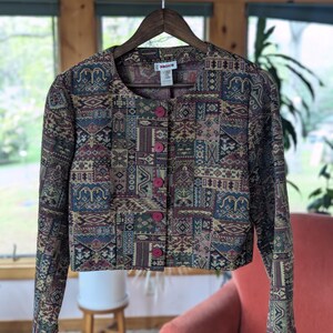 90s Jacquard Sweater - Etsy 90s Jacquard Sweater - Etsy