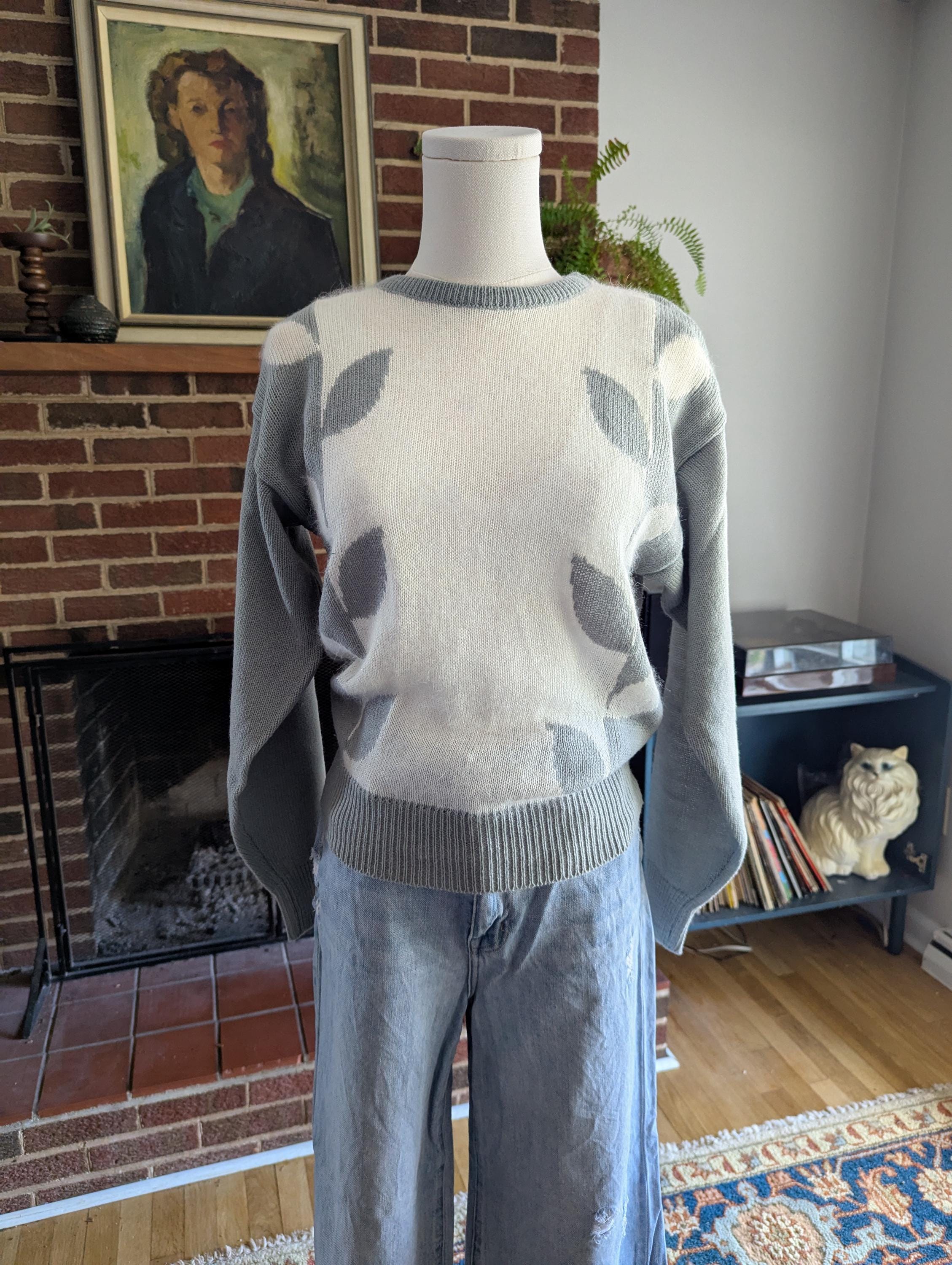 Angora Rabbit Fur Sweater - Etsy