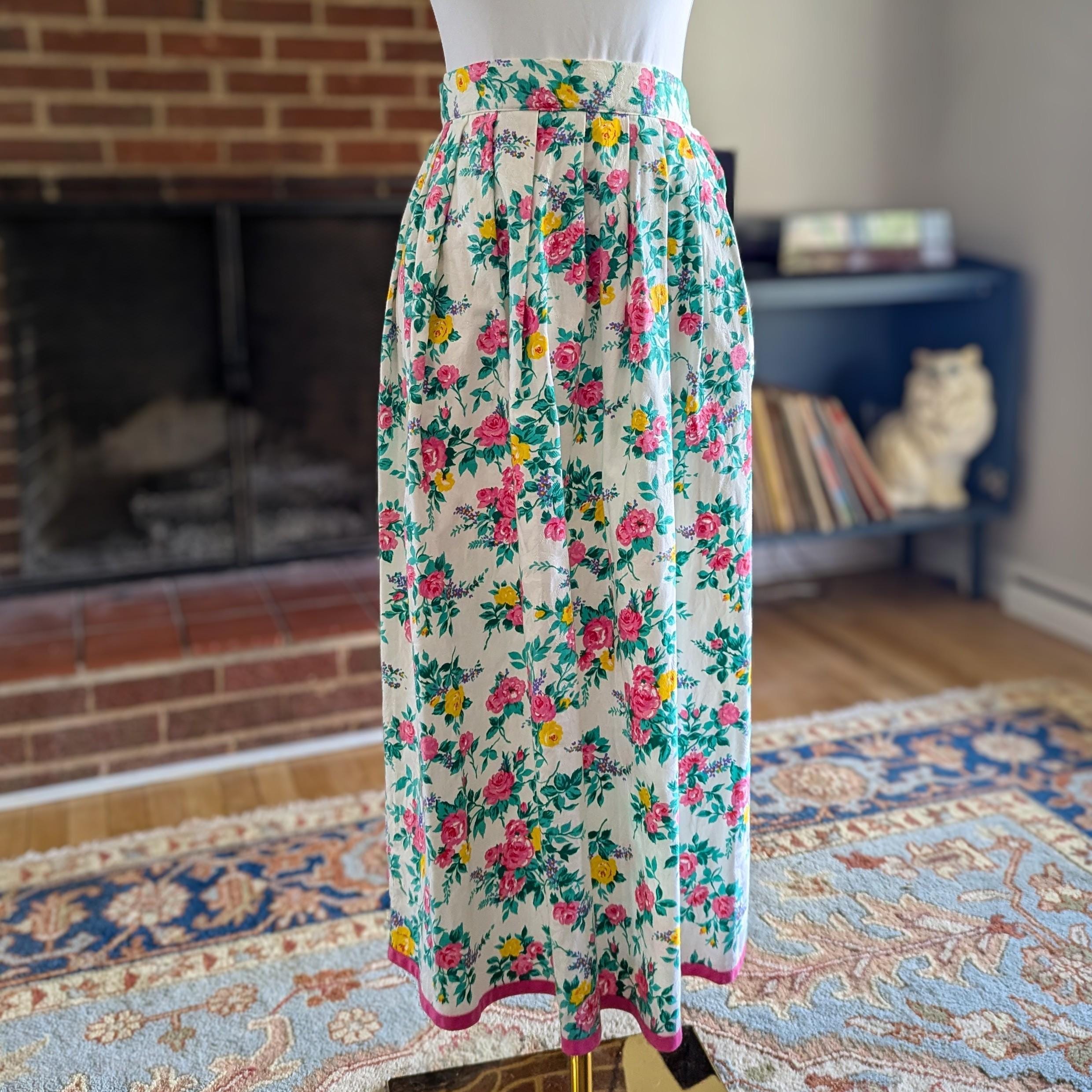 French Vintage Skirt - Etsy