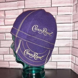 Gorra morada** Gorra de soldador Crown Royal imagen 1