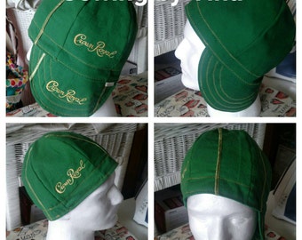 Green Cap**  Crown Royal Welder's Cap, Crown Royal Cap, Welder's Cap