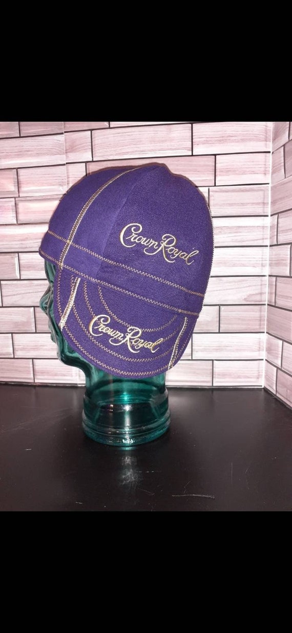 Purple Cap**  Crown Royal Welder's Cap, Crown Royal Cap, Welder's Cap