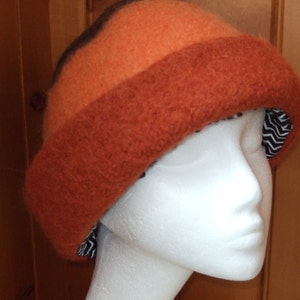Winter Bucket hat/Handmade and Hand knit hat/Alpaca and wool bucket hat/FREE SHIPPING/Unisex winter wool hat/Men&#39;s felted wool/Warm ski hat