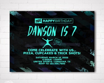 Dude Themed Printable Invitation • Dude Party • Dude Theme • Perfect Invitation • DIY Printables Invitation • Digital File