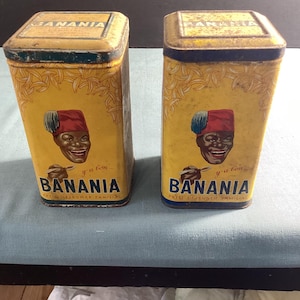 Two Banania Tins