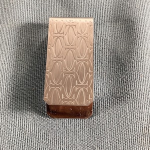 Vintage Cartier zilveren geldclip