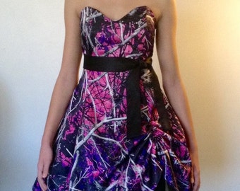 Muddy Girl Camo Wedding Dress Sierra Made Only In Etsy