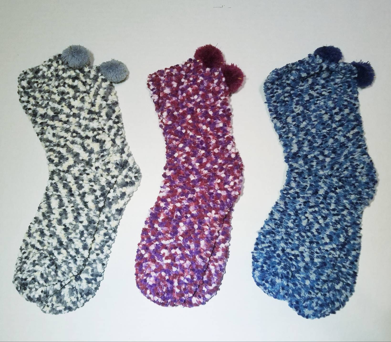 Fuzzy Socks6 PACK Perfect Croc or Slide/sandal Sock You Pick Colors Etsy