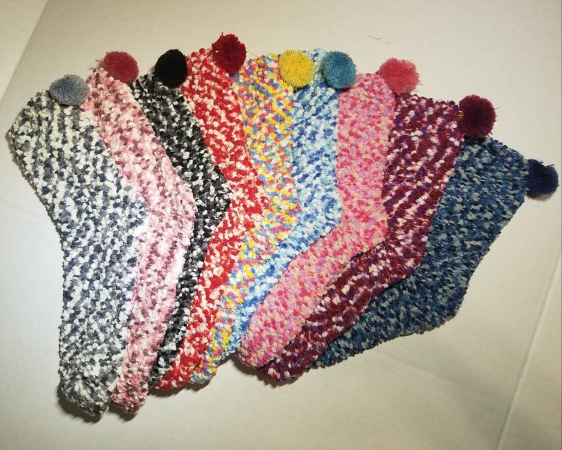 Fuzzy Socks9 PACK Perfect Croc or Slide/sandal Sock KID FAV All Colors