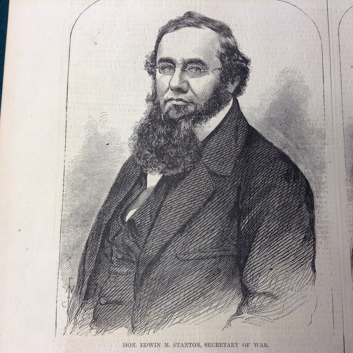 Edwin Stanton Rebel General Zollicoffer Ship Island Etsy