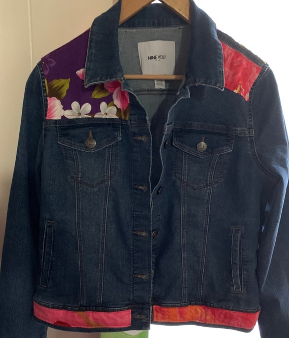 nine west denim jacket Gem