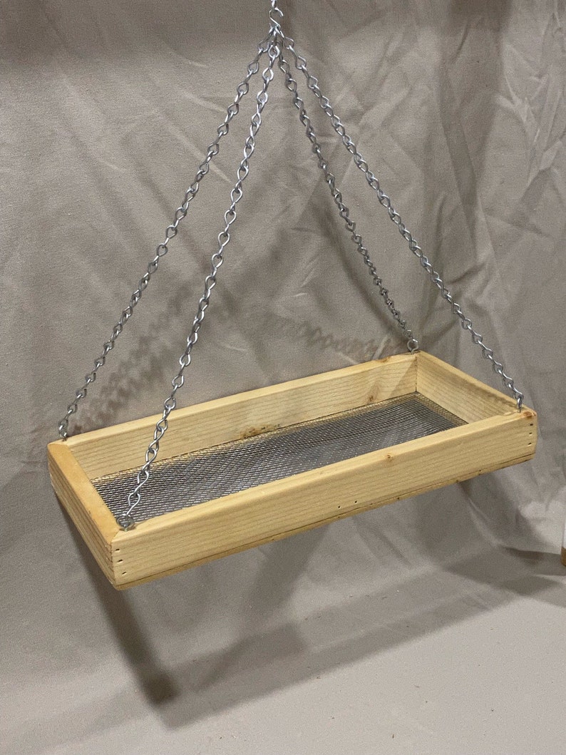 Extra Large Hanging Platform Bird Feeder Etsy