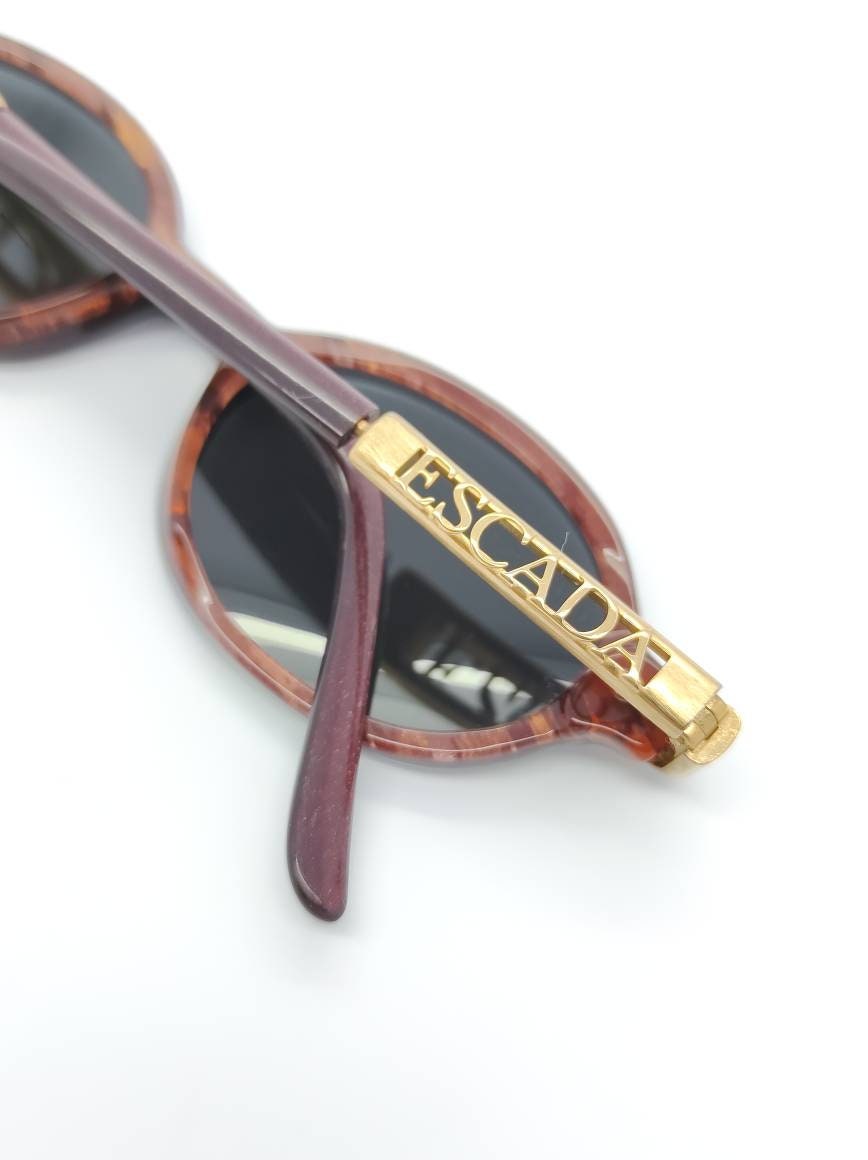 Vintage Escada Burgundy Sunglasses Mod F038 - Etsy display picture 1