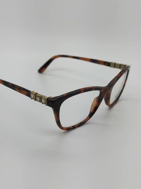 Vintage Versace Tortoise Crystal Eyeglass Frames Mod … Gem