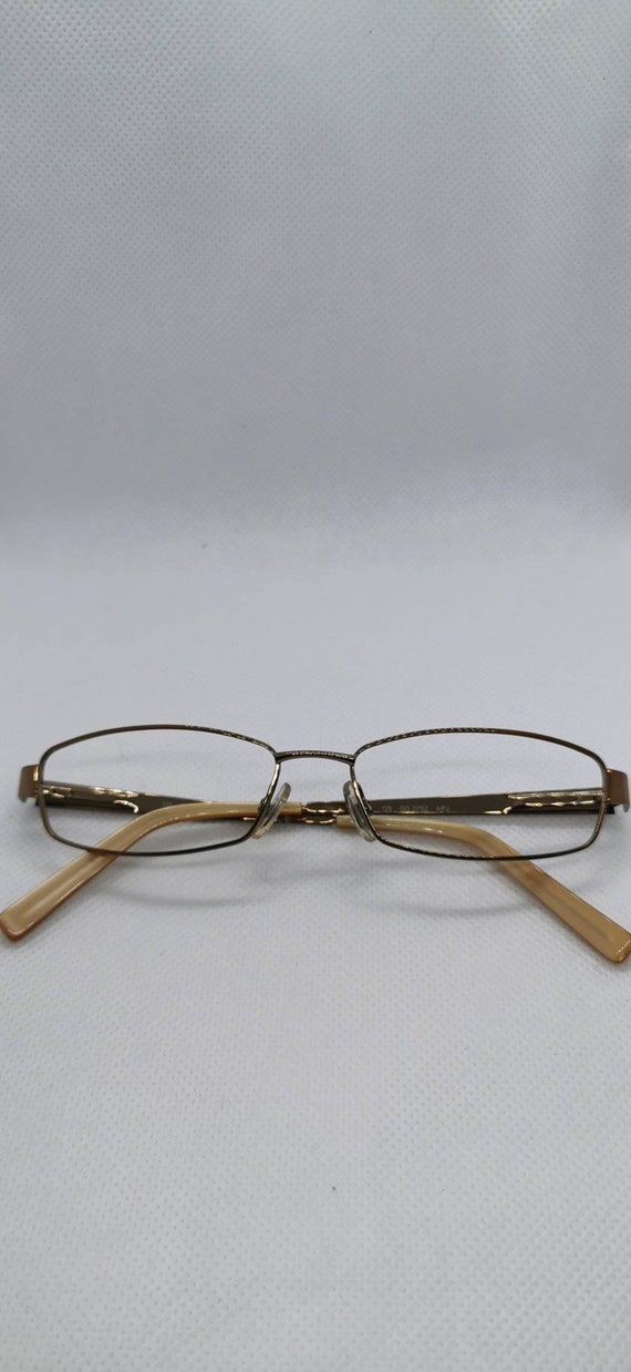 Vintage Gucci Bronze Monogram Eyeglass Frames Mod… - image 4