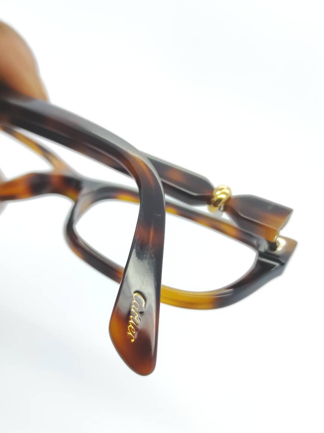 Vintage Cartier Handmade Tortoise Eyeglass Frames NO LENSES - Etsy