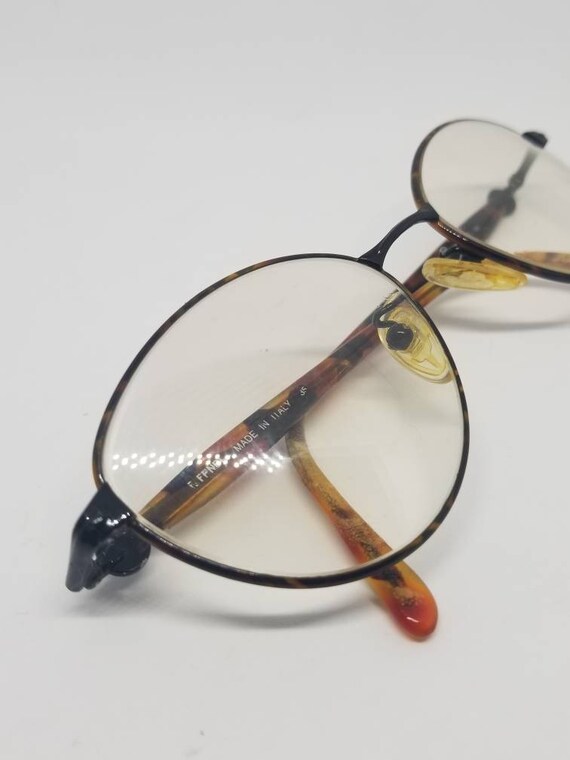 Vintage Fendi Tortoise Ebony Eyeglass Frames Mod … - image 7