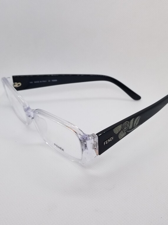 fendi clear glasses