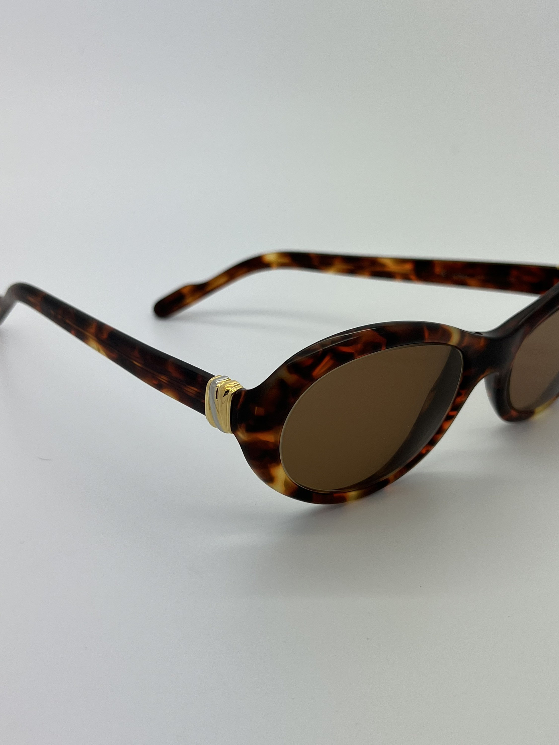 Vintage 90s Cartier Tortoise Gold Eyeglass Frames RX LENSES - Etsy