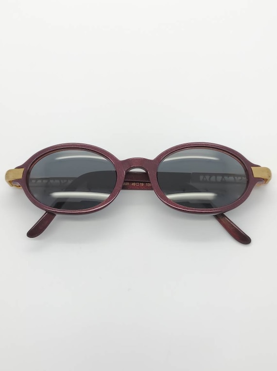 Buy Vintage Escada Burgundy Sunglasses Mod F038 Online in  display picture 2
