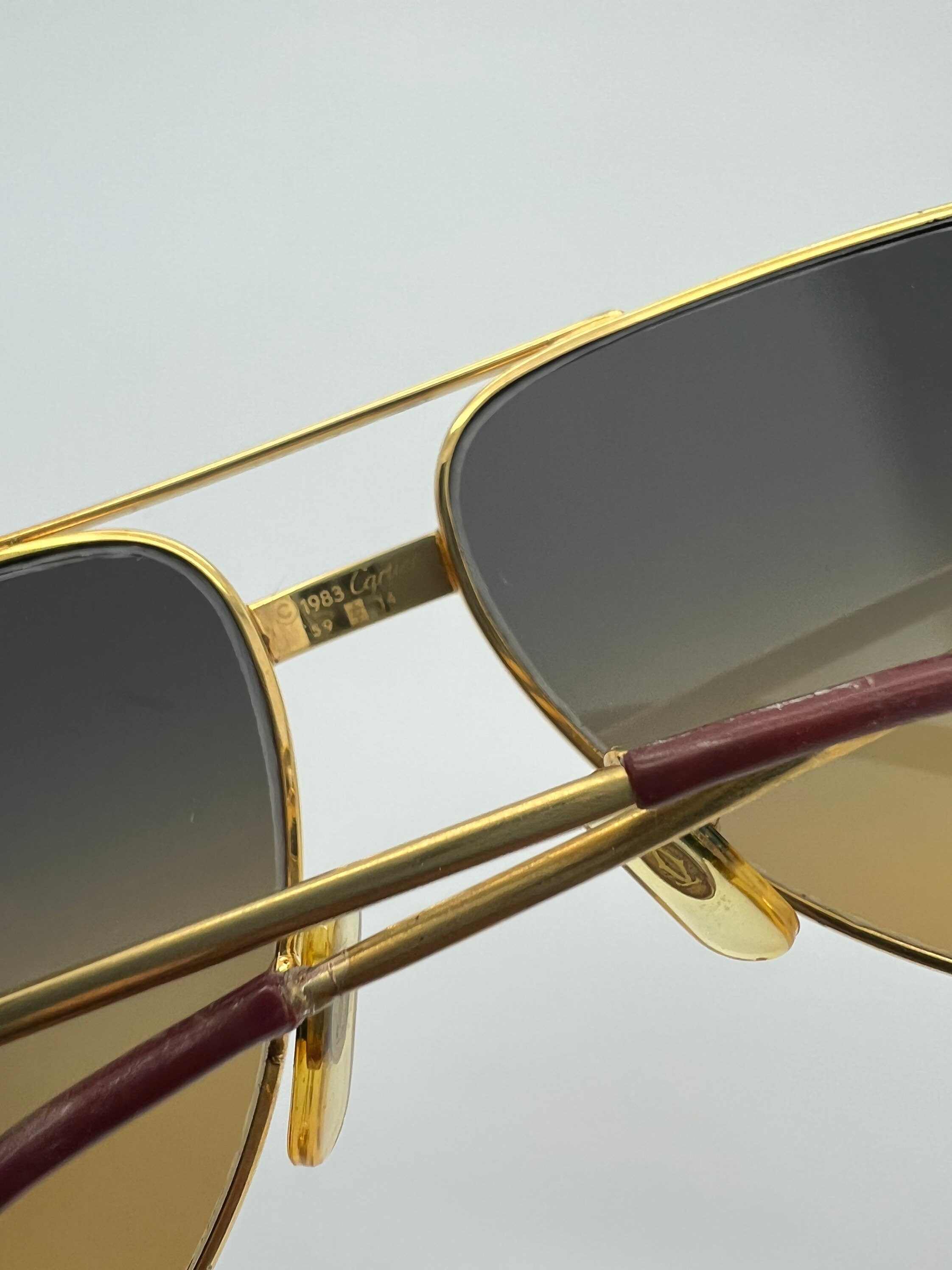 1983 cartier sunglasses hotsell