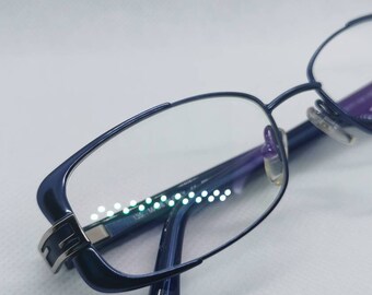 Vintage New Old Stock Fendi Blue Monogram Eyeglass Frames  display picture 2