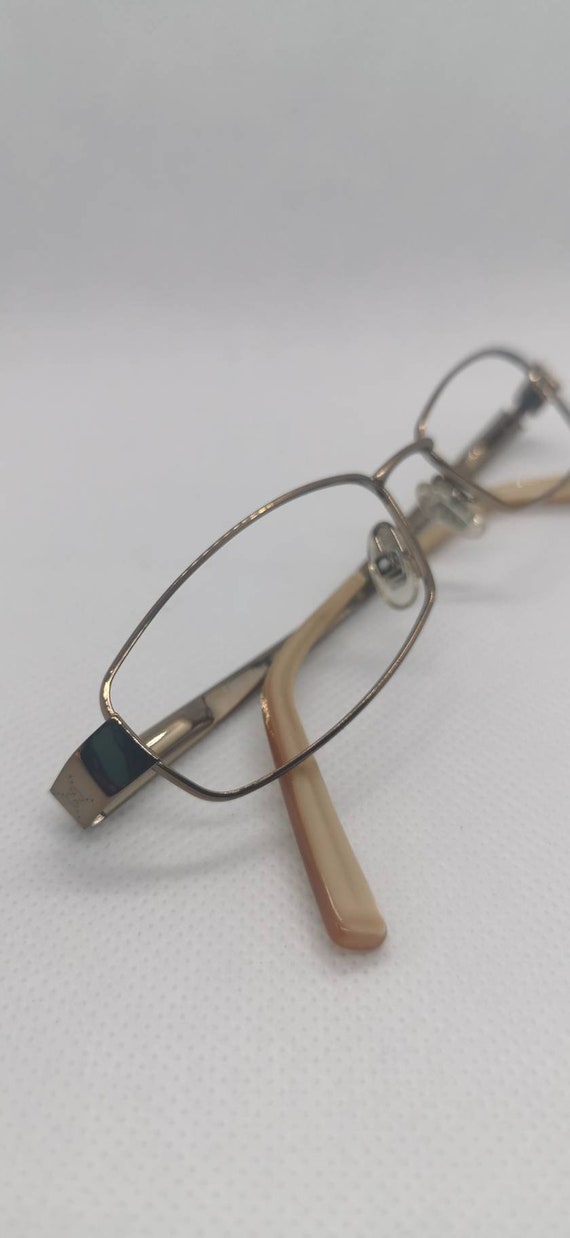 Vintage Gucci Bronze Monogram Eyeglass Frames Mod… - image 5