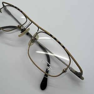 Vintage Cazal Rimless Eyeglass Frames Mod 772 DEMO LENSES