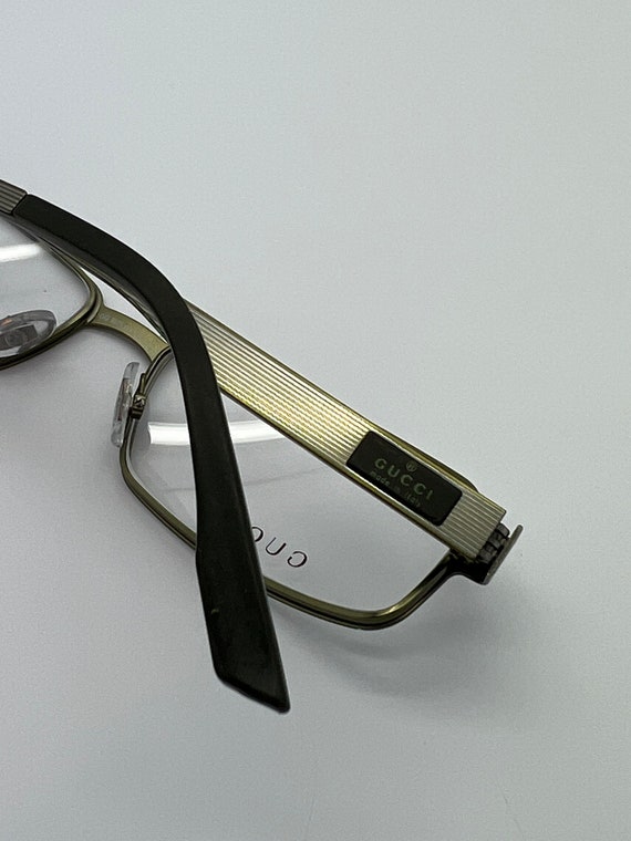 Gucci Green Stainless Steel Eyeglass | Etsy