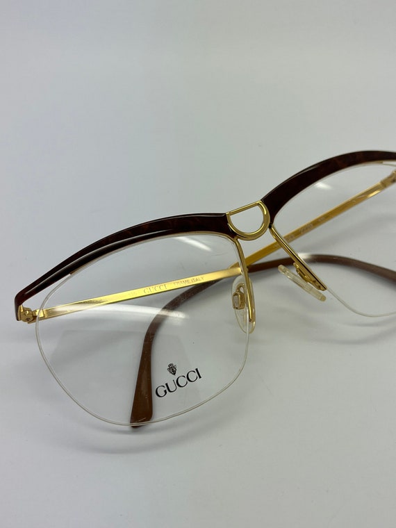 gucci rimless frames