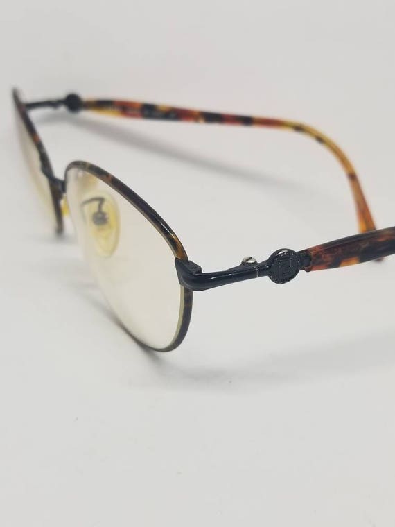 Vintage Fendi Tortoise Ebony Eyeglass Frames Mod … - image 5