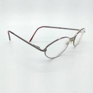 Vintage Versace Purple Greek Key Eyeglass Frames Mod 1006 RX LENSES