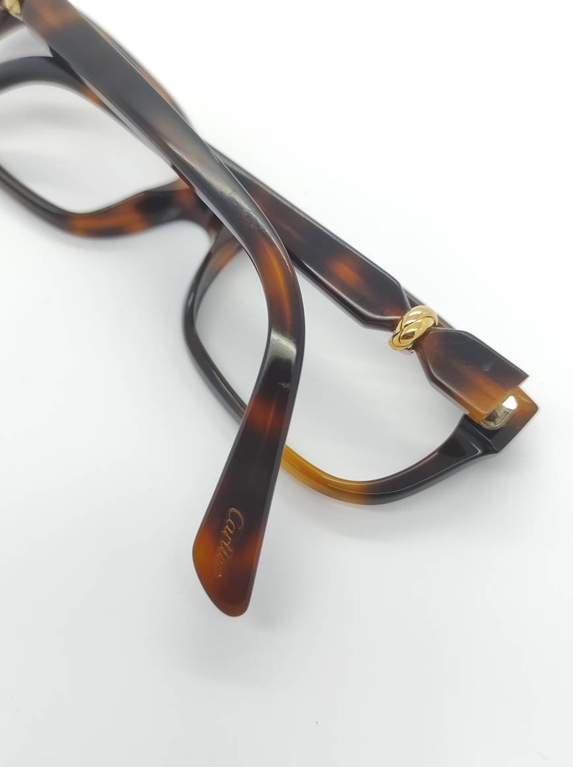 Vintage Cartier Handmade Tortoise Eyeglass Frames NO LENSES - Etsy