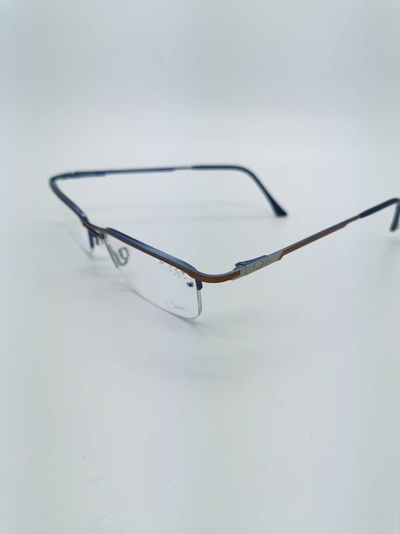 Buy Vintage New Old Stock Cazal Brown Blue Semi Rimless  display picture 1