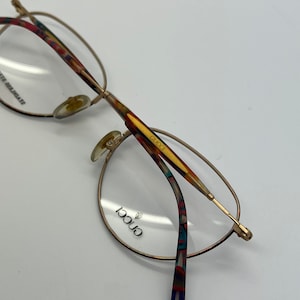 Vintage New Old Stock Gucci Eyeglass Frames Mod GG 1345 DEMO LENSES
