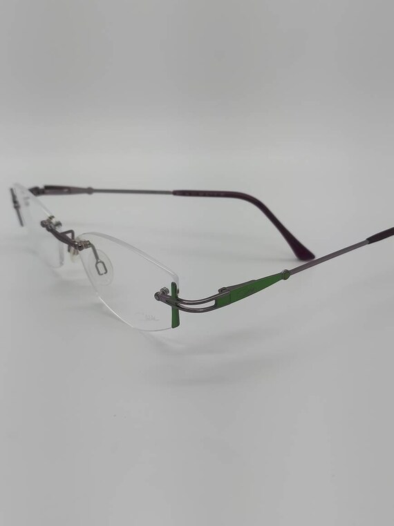 Vintage New Old Stock Cazal Rimless Eyeglass Frame