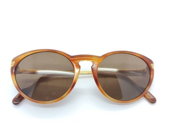 Vintage 90s Cartier Jasper Gold Sunglasses