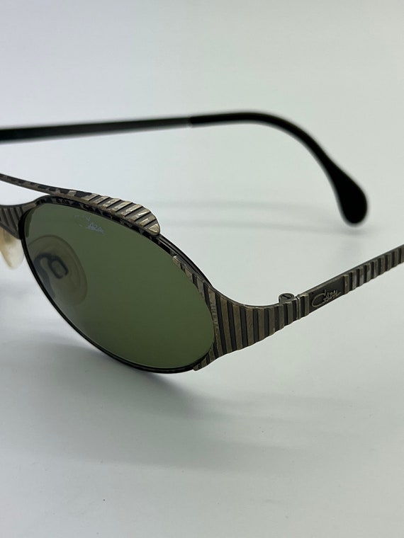 Vintage Cazal Gunmetal Camo Sunglasses Mod 978