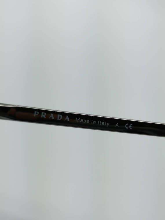 Vintage New Old Stock Prada Blue Silver Eyeglass … - image 8