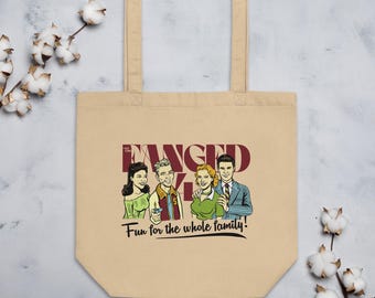 Retro Fanged Four Organic Cotton Tote Bag