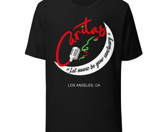 Caritas Karaoke Club Unisex Cotton t-shirt