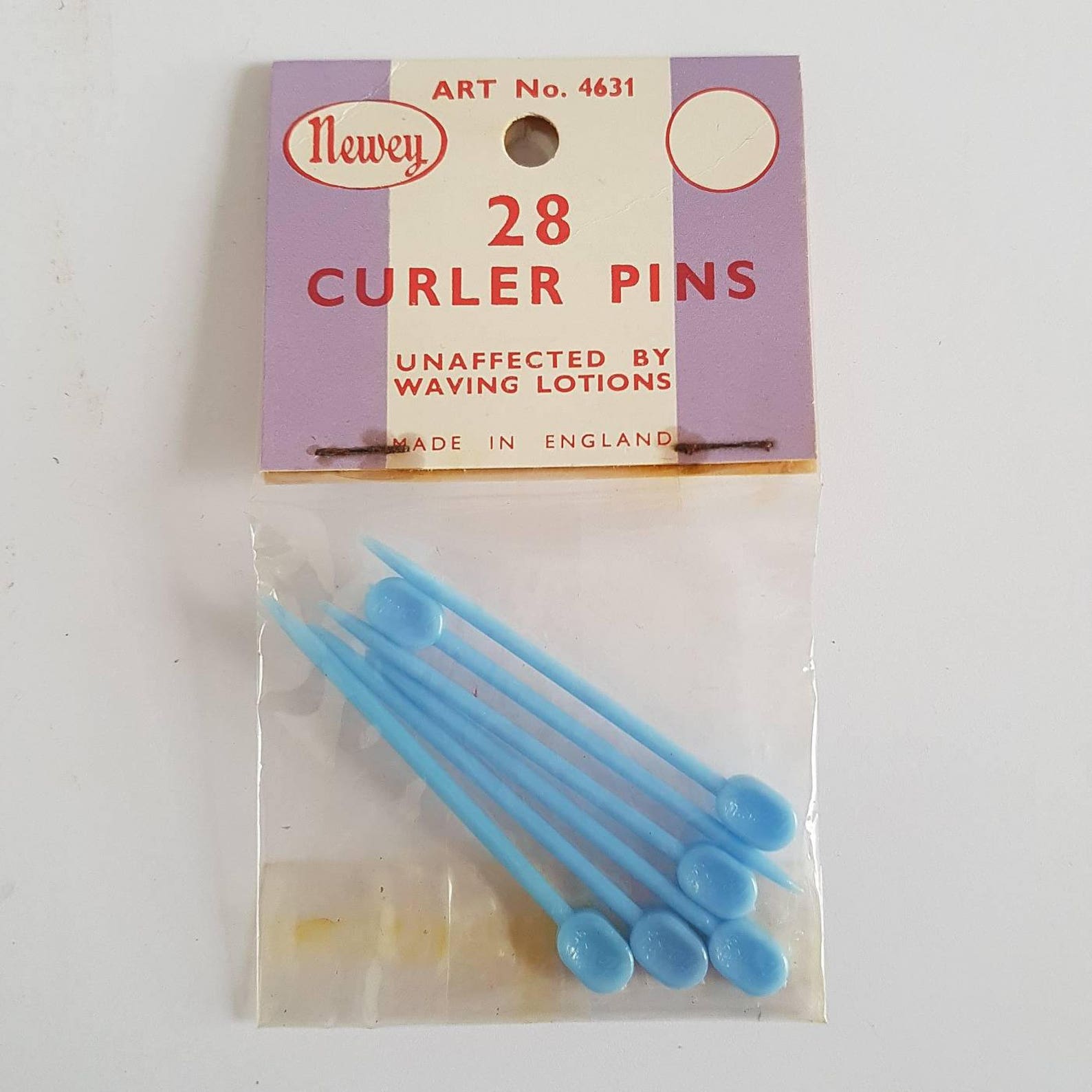 Vintage hair curler pins Curling accessories Hair roller Etsy