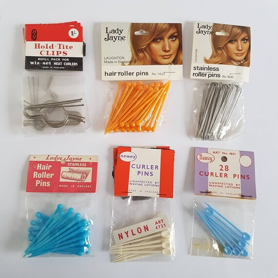 Vintage Hair Curler Pins Curling Accessories Hair Roller Etsy