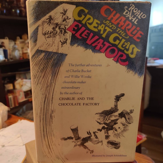 Charlie and the Great Glass Elevators First Edition 1972 Near Etsy