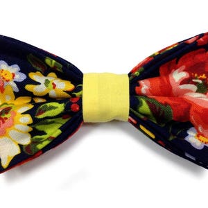 Floral Kids Bow Tie, Boys Bow Tie, Childrens Bow Tie, Page Boy Bow Tie, Kids Bow Tie, Toddler Bow Tie, Birthday Bow Tie, Wedding Bow Tie